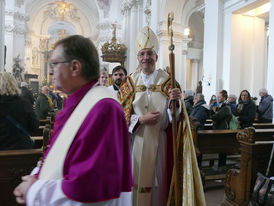 Diözesale Aussendung der Sternsinger im Hohen Dom zu Fulda (Foto:Karl-Franz Thiede)